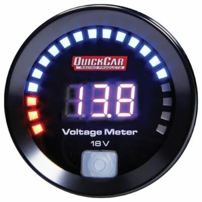 Quickcar 67-007 Digital Volt Gauge - Image 1 of 3