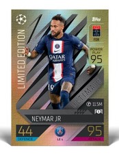 Topps Match Attax Extra Champions League 2022/23 Neymar Jr Limited Edition LE 1