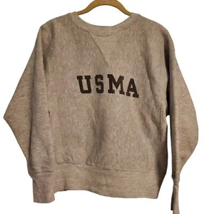 VINTAGE CHAMPION REVERSE WEAVE USMA SWEATSHIRT EARLY 1980s SMALL MADE IN USA - Picture 1 of 13