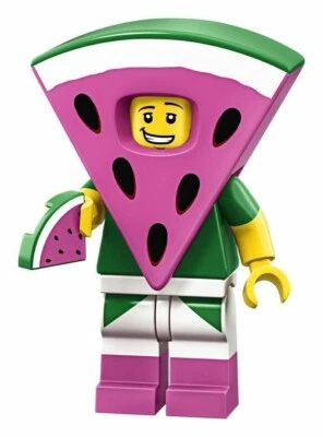 LEGO Watermelon Dude The LEGO Movie 2 Series Minifigure 71023 CMF - Image 1 of 2