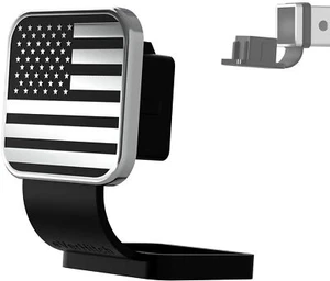 eVerHITCH 2 Inch Universal Flag Tow Hitch Covers, American Flag Trailer Hitch... - Picture 1 of 9