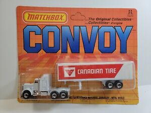 MATCHBOX CONVOY Truck Canadian Tire Kenworth 1:64 Vintage Diecast 1983 MOC