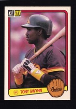 1983 Donruss Tony Gwynn Rookie RC Baseball Card In 💎 Mint 💎#598 Padres LOOK T8