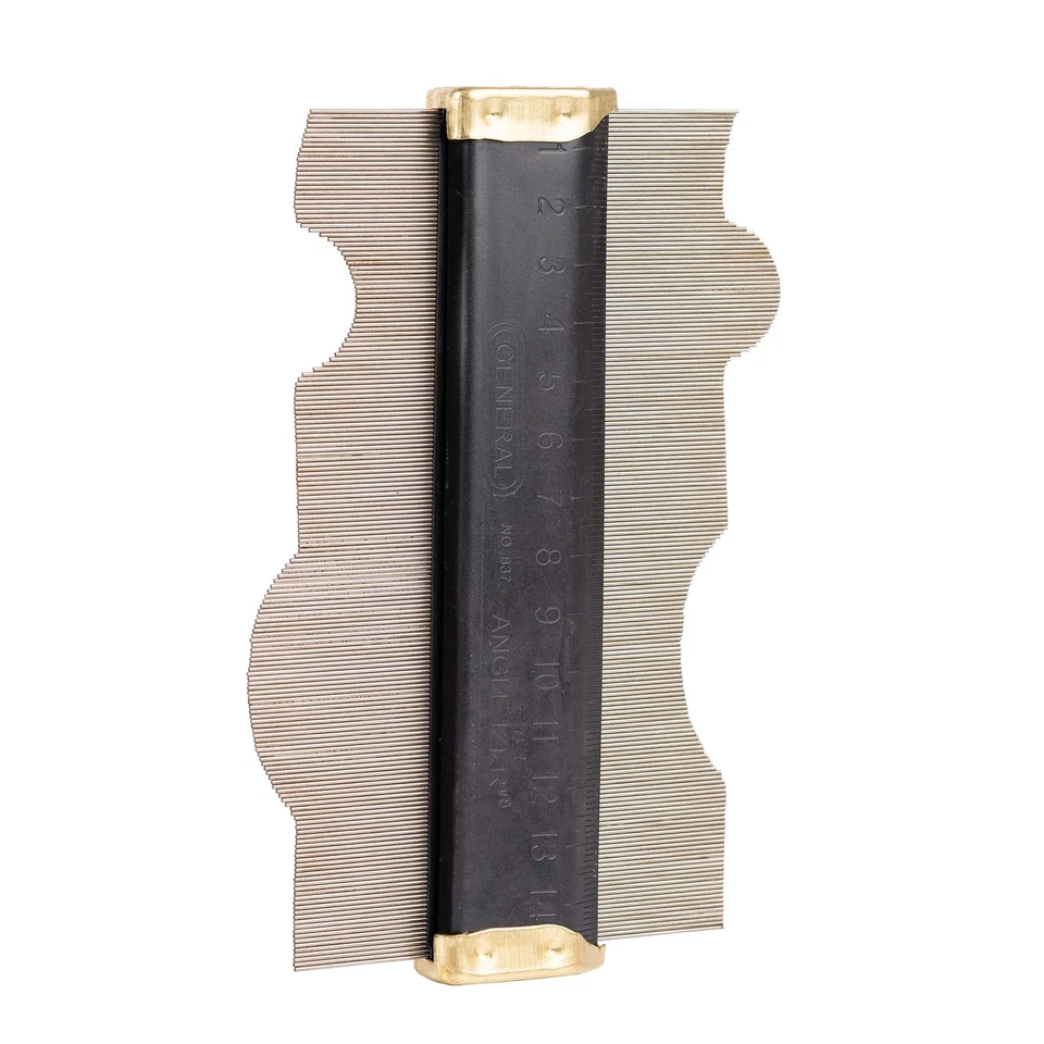 General Tools Contour Gauge 837 - 6" Angle Finder Tool for Home Improvement - Image 1 of 4