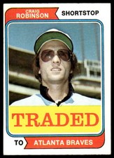 1974 Topps Traded 23T Craig Robinson  Atlanta Braves