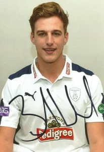 HAMPSHIRE: BRAD WHEAL SIGNED 6x4 PORTRAIT PHOTO+COA - Picture 1 of 1