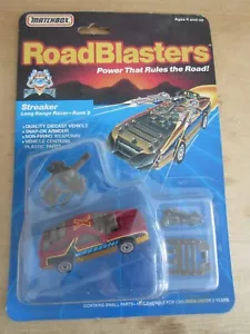 RARO 1987 Matchbox Road-Blasters STREAKER Dodge Daytona Turbo - come nuovo cardato - Foto 1 di 6