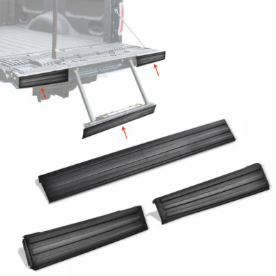 Fit For 2009-2014 Ford F150 Flexible Flex Step Tailgate Molding Trim Black New - Image 1 of 4