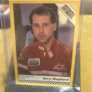 1991 World of Outlaws Racing, Terry Shepherd, Card #91, In Protective Sleeve. - Picture 1 of 2
