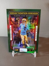 2023 SCORE DORIAN THOMPSON ROBINSON SSP 1/6 GREEN FOIL END ZONE ROOKIE CARD RC