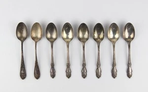 Cucharas soviéticas vintage cucharas de postre Melchor - 8 piezas - Imagen 1 de 5