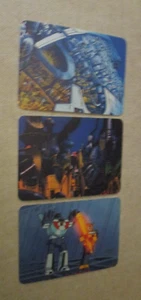 Transformers card #42 The Planet Cybertron Hasbro 1985 plus 43 and 44 - Picture 1 of 8