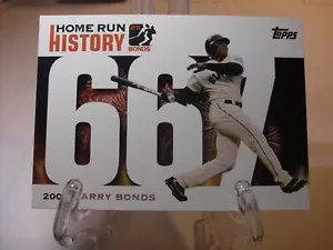 2006 Topps Barry Bonds Home Run History #BB667 Barry Bonds (90449) - Picture 1 of 2