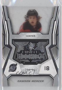 2021-22 SPx Finite Rookies /399 Dawson Mercer #F-41 Rookie RC