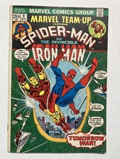 Marvel Team Up #9 Marvel 1973 Spider-Man & Iron Man 1st meeting & battle vs Kang