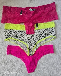 NWT Torrid Lot Of 3 Cheeky - Thong Panties Lace Underwear SZ/4 NWT - Picture 1 of 8