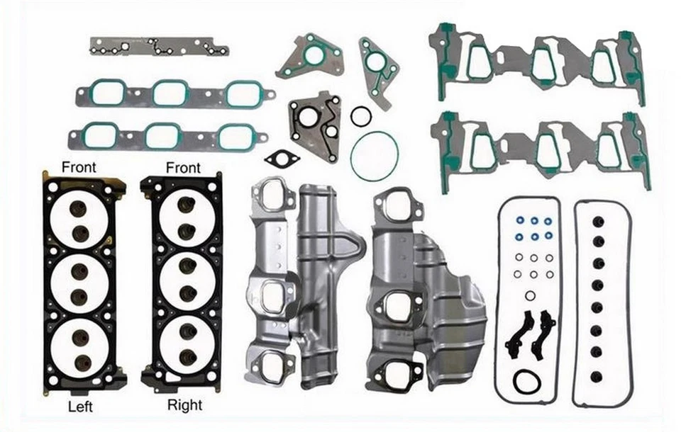 JUEGO DE CABEZALES ENGINETECH GSKT GM SATURN 3,5 L 3,9 L OHV Foto 1 de 1