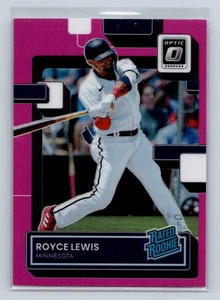 2022 Donruss Optic Royce Lewis Pink Prizm Rated Rookie 164 - Picture 1 of 2
