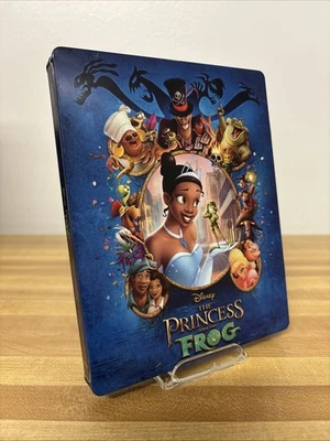 Princess And The Frog (4K Steelbook) Very Good Condition RARE - Ship Boxed - Image 1 of 4