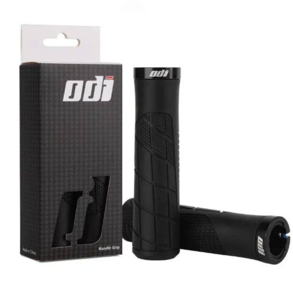 ODI Rubber MTB Bike Grips Handle Anti-Slip Shockproof for 22.2mm Lock-On Grips - Image 1 of 4