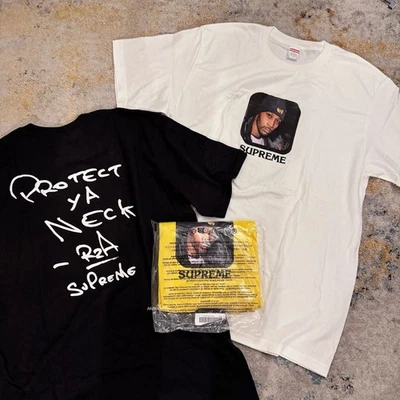 SUPREME FW25 WU-TANG CLAN RZA TEE BLACK WHITE YELLOW S-XXL - Image 1 of 4