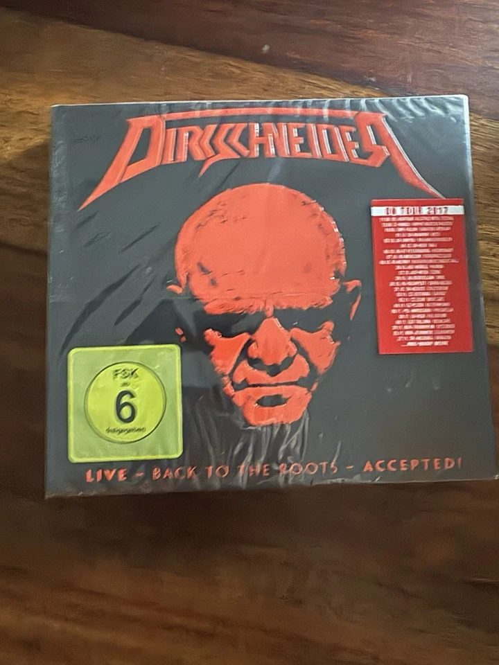 DIRKSCHNEIDER. U.D.O. LIVE - Back to the Roots - Accepted 2Cds +Dvd - Bild 1 von 1