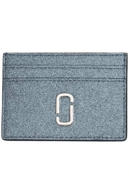 Серебряный футляр для карт Marc Jacobs The Galactic Glitter J Marc - Изображение 1 из 3