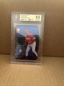2003 DONRUSS ELITE EXTRA ASPIRATIONS DIE-CUT #47 RYAN HOWARD ROOKIE #/43 BGS 9! - Picture 1 of 2