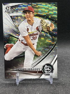 MICHAEL MCGREEVY ⚾️ 2022 Bowman Platinum Sparkle #TOP-33 | - Picture 1 of 2