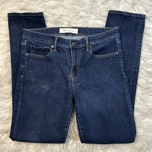 Gap 1969 Real Straight Leg Damen Jeans Dark Wash Denim Classic Größe 29 R - Bild 1 von 10