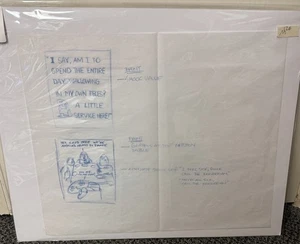 FAMILY GUY CONCEPT ART SCHIZZO DEL FAMOSO ARTISTA GARY ADLER - Foto 1 di 1