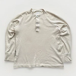 Vintage 50s 60s US Army Wool Undershirt Uniform Type 1 Large Cold Weather Khaki - Picture 1 of 10