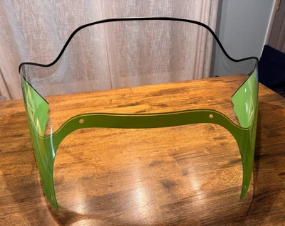 Arctic Cat, OEM Windshield Clear Green Low 13" - 1639-086 - 99-02 Thundercat ZRT - Image 1 of 4