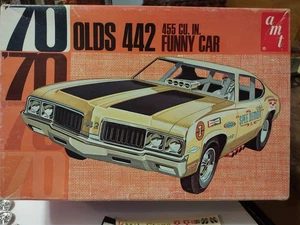 1/25 Scale Vintage amt 70 Olds 442 Customizing Kit #Y736-200  Build 1 of 4 Ways - Picture 1 of 23