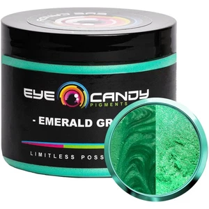 50g  Emerald Green Mica Powder - Safe for Skin, Perfect for Bath Bombs - Picture 1 of 10