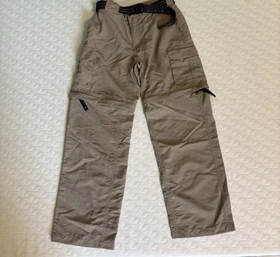 Magellan Outdoors Child’s Size S/8 Beige Fish Gear Tactical Pants Elastic Waist - Image 1 of 4