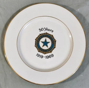 The American Legion Auxiliary 50th Anniversary Commemorative Plate 1919-1969 EUC - Picture 1 of 3