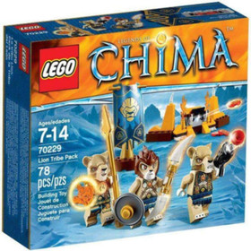 *NEW* LEGO LEGENDS OF CHIMA: Lion Tribe Pack (70229) COMPLETE FACTORY SEALED.