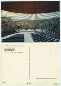 58454 - Helsinki Helsingfors - Temppelaukion kirkko - alte Ansichtskarte - Picture 1 of 1