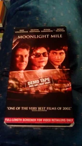 Moonlight Mile RARE Touchstone Screener Demo Tape 2002 VHS Holly Hunter suspense - Picture 1 of 2