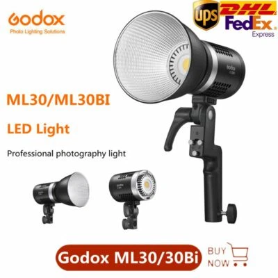 Godox ML30 ML30-K2 ML30BI ML30BI-K2 LED Light Portable 40W Photography Outdoor  - Image 1 of 4