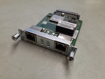 Cisco VWIC3-2MFT-T1/E1 2-Port Voice / WAN Interface Card 73-13420-01 A0 - Image 1 of 4