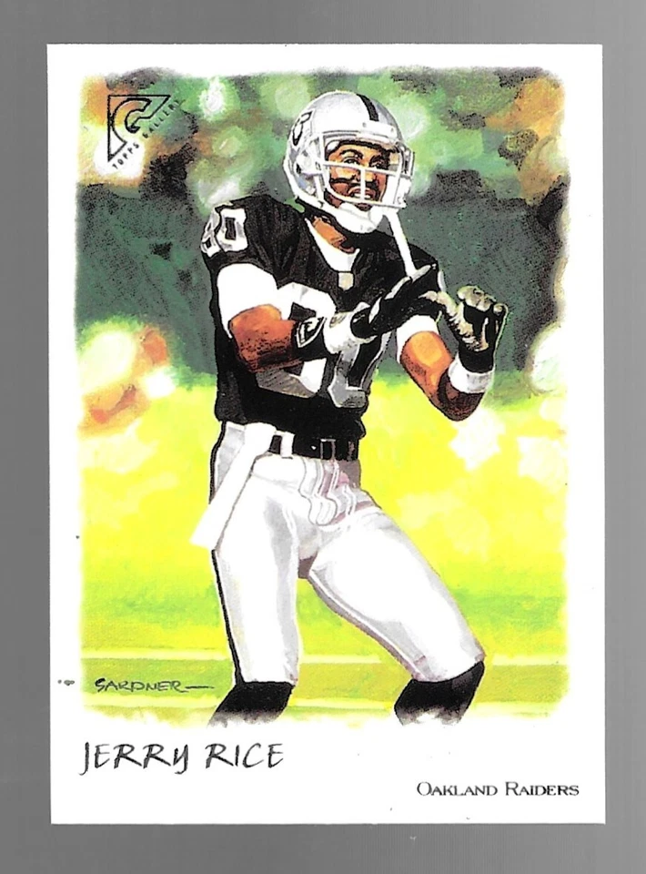 Jerry Rice 2002 Topps Gallery Football Card #114 - Image 1 of 1