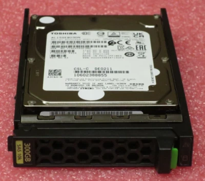 Fujitsu 300GB 10K 2.5" 12Gb/s SAS 512N Hot-Plug Hard Drive HDD S26361-F5729-L130 - Image 1 of 4