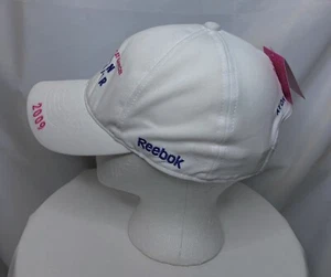 NUOVO Reebok White Hat 2009 Champion Fundraiser Avon Walk per cancro al seno Adj. - Foto 1 di 6