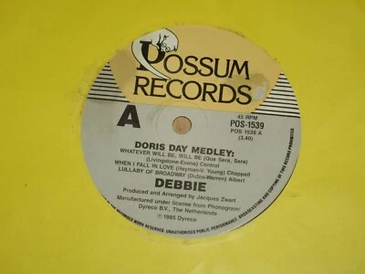 DEBBIE  *RARE  OZ  7" 45 ' DORIS DAY MEDLEY ' 1985 VGC+ - Image 1 of 2