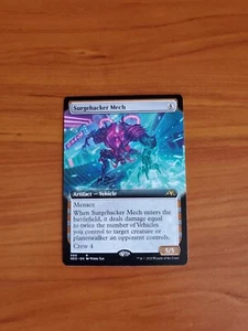 MTG Kamigawa: Neon Dynasty - Surgehacker Mech (500) Extended Art - Bild 1 von 2