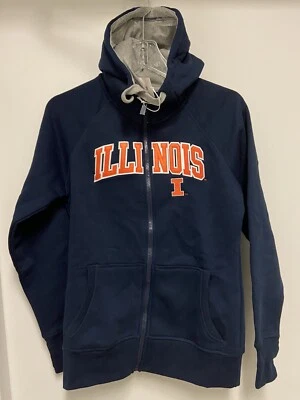 Authentic Antigua SMALL WOMENS embroidered Zip-up Jacket Illinois  - Image 1 of 4