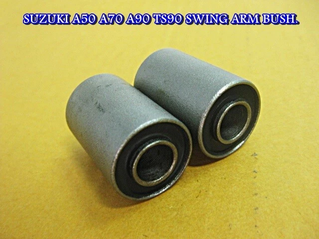Fit SUZUKI A50 A70 A90 TS90 RV50 RV90 AC50 AS50 REAR SWING ARM BUSH 2PCS.[as] - Image 1 of 4