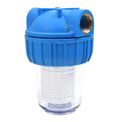 WASSERFILTER VORFILTER 1" 3000 L/h PUMPENFILTER FILTER HAUSWASSERWERK 8 BAR 5" - Bild 1 von 4